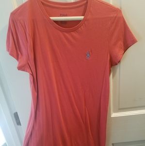 Medium women's Ralph Lauren polo dress coral